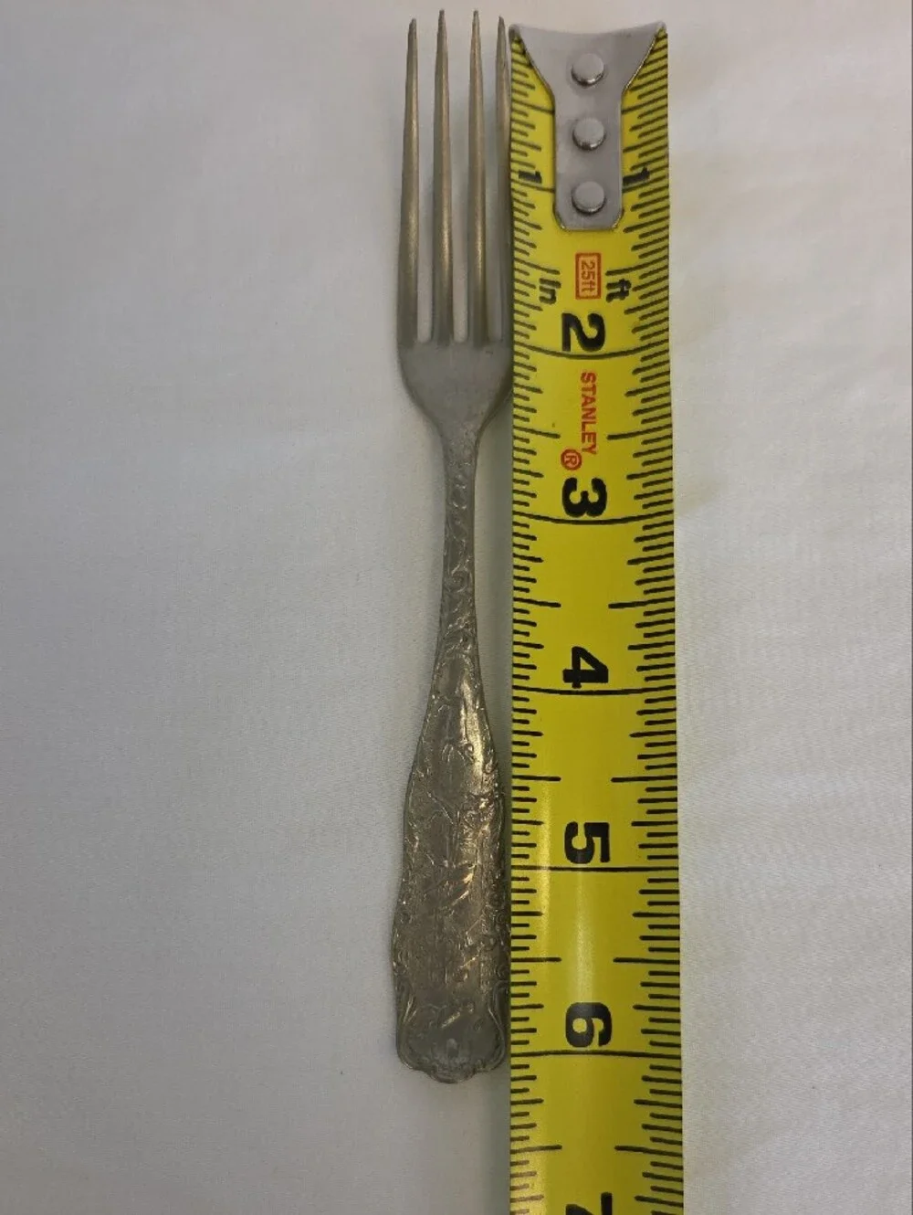 Antique Cuevee Silver Warranted Youth Knife & Fork Set